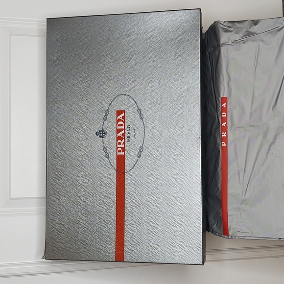 🖤♥️PRADA♥️🖤Lug Sole High Heel Black Deerskin Boot, size 41 (US 11), 🆕 - Picture 14 of 16